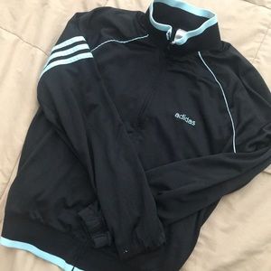 Adidas zip up workout jacket